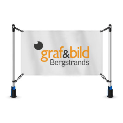 Banderollhållare utomhus
