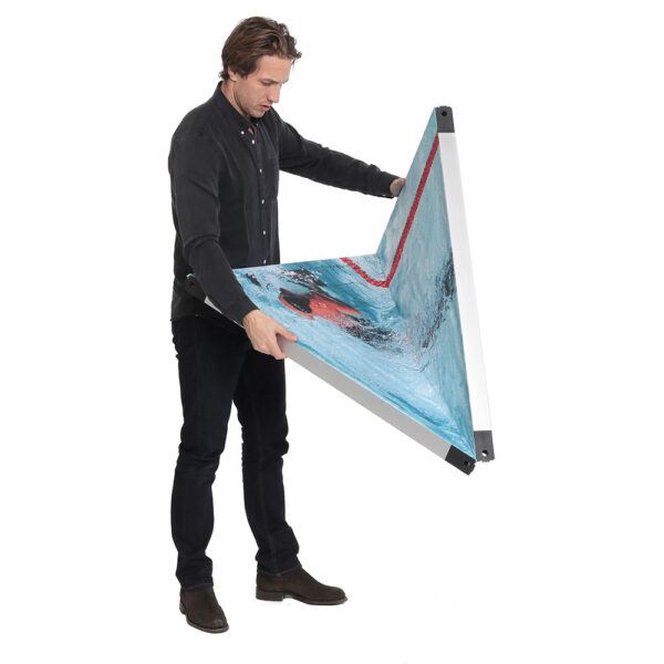 Mässvägg textil