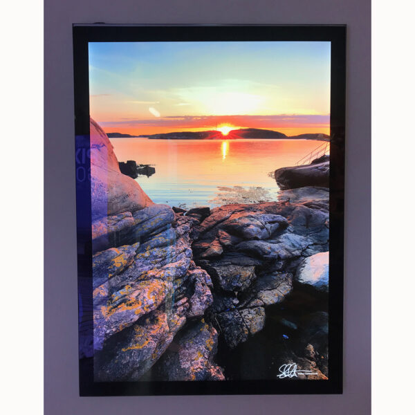 Led belyst tavla
