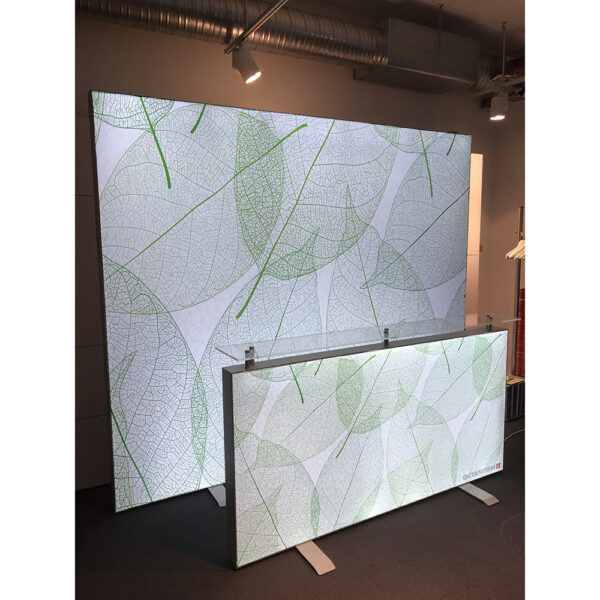 LED-belyst textil