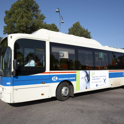 Bussreklam lokaltrafik