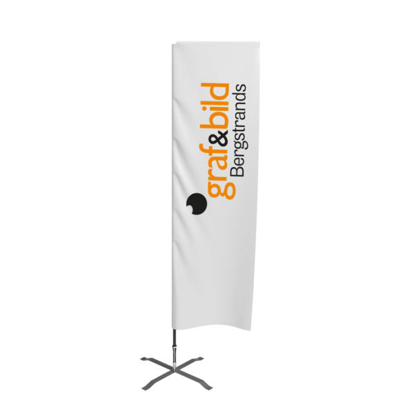 Beachflagga Rak