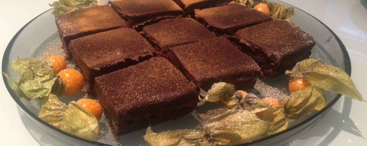 Chokladkladdkaka med lakrits